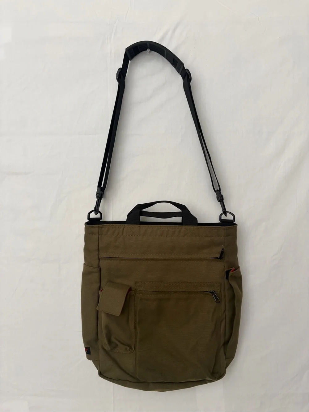 Wise-Walker Nomadic Olive Canvas Tote Shoulder Bag Unisex (F273)